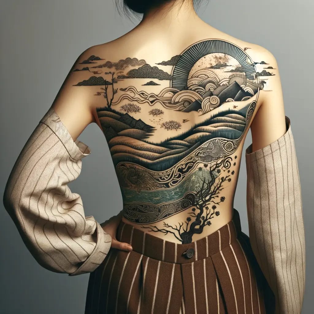 Female Patchwork Tattoos, 20 Best and Unique Designs