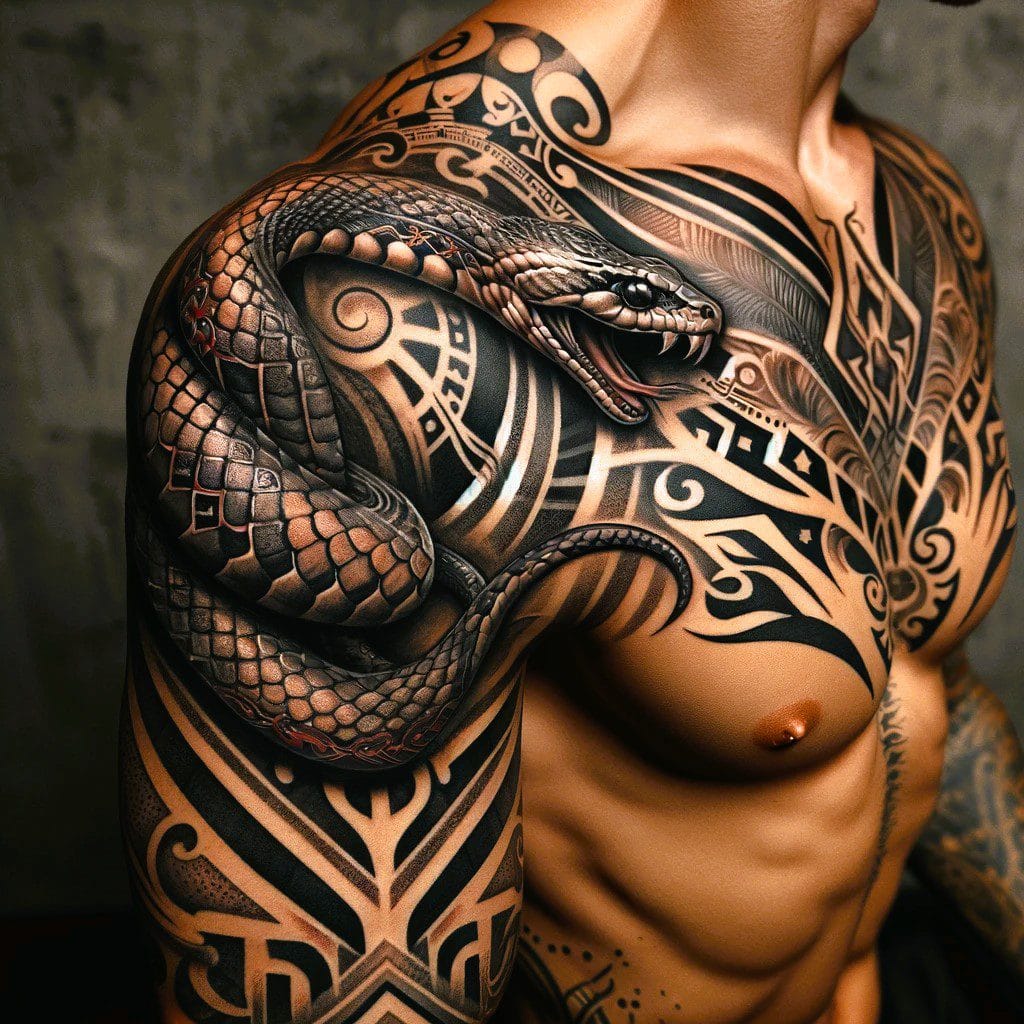 What does a snake tattoo mean?