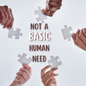 Which of The Following in Not A Basic Human Need?