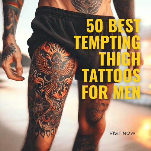 Men's Thigh Tattoos
