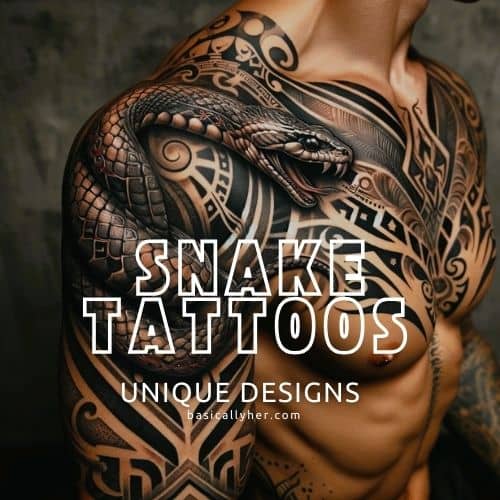 What Does A Snake Tattoo Mean? 20 Unique Designs
