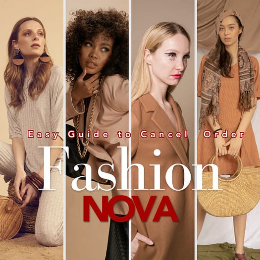 How to cancel Fashion Nova order